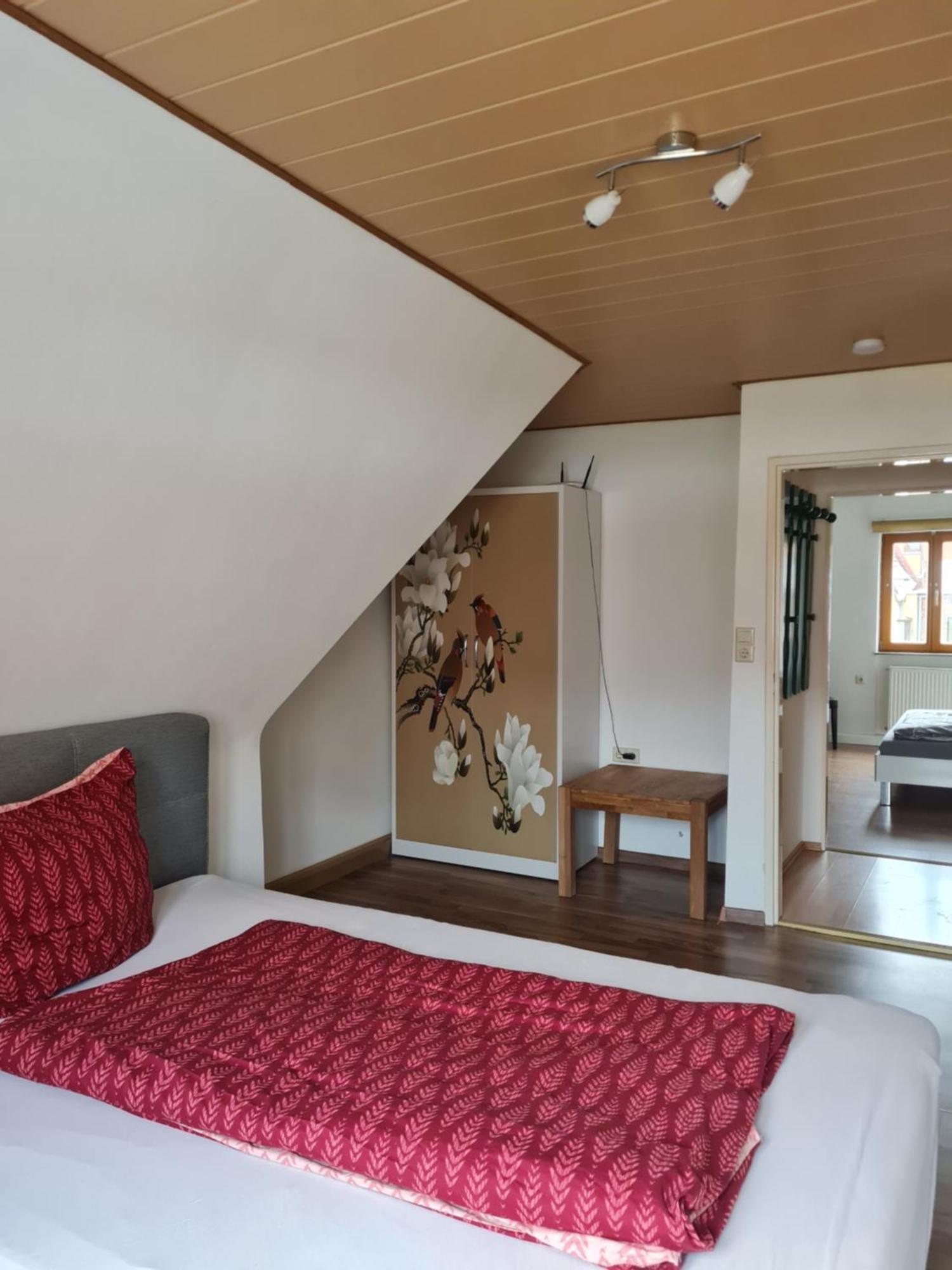 Ferienwohnungen Monteurzimmer Zur Silbernen Kanne Rothenburg ob der Tauber Eksteriør bilde