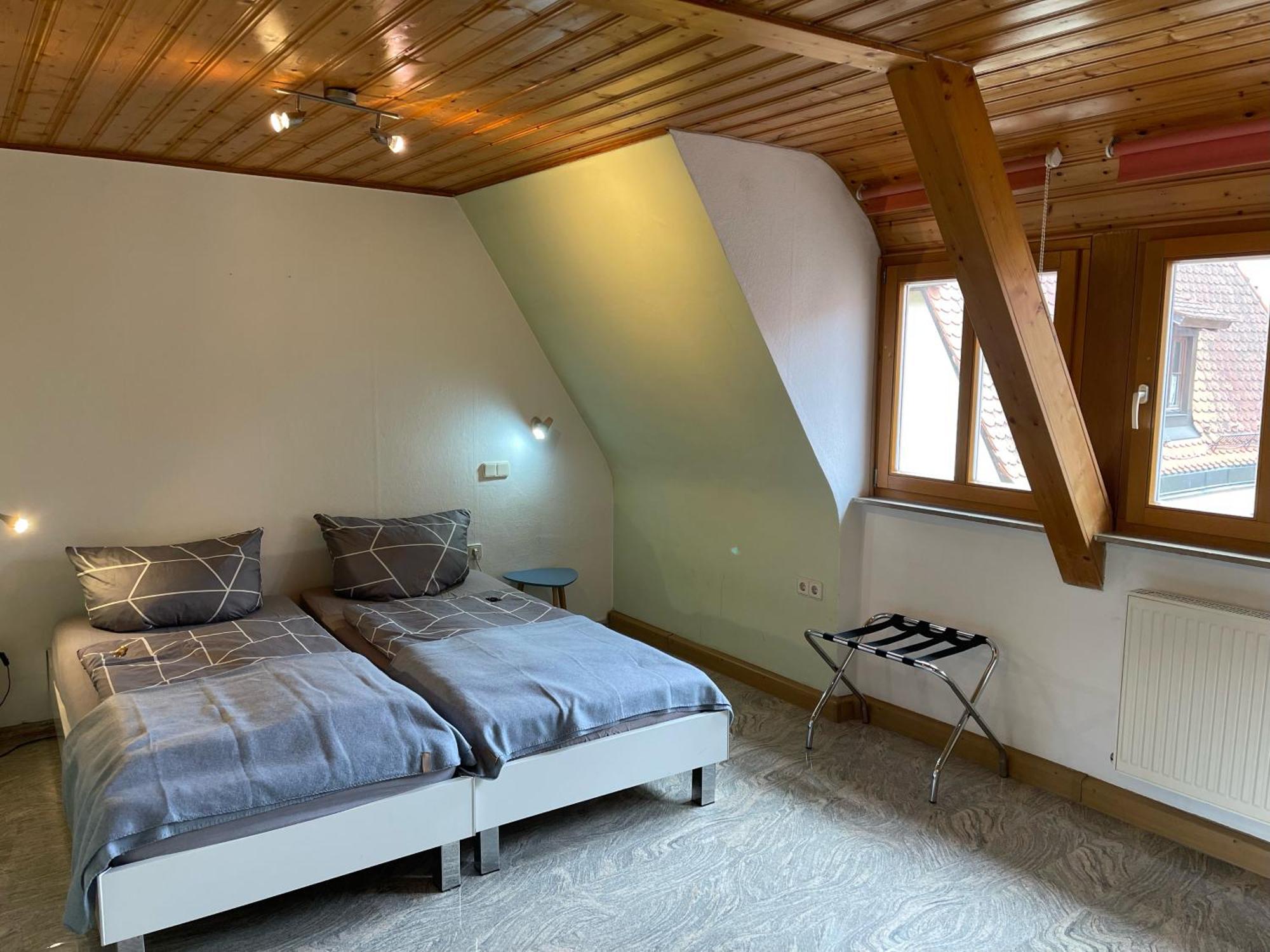 Ferienwohnungen Monteurzimmer Zur Silbernen Kanne Rothenburg ob der Tauber Eksteriør bilde